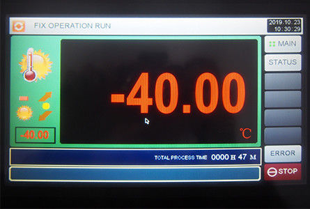 -40 ℃ Zamrażarka środowiskowa w komorze do badania wilgotności i temperatury